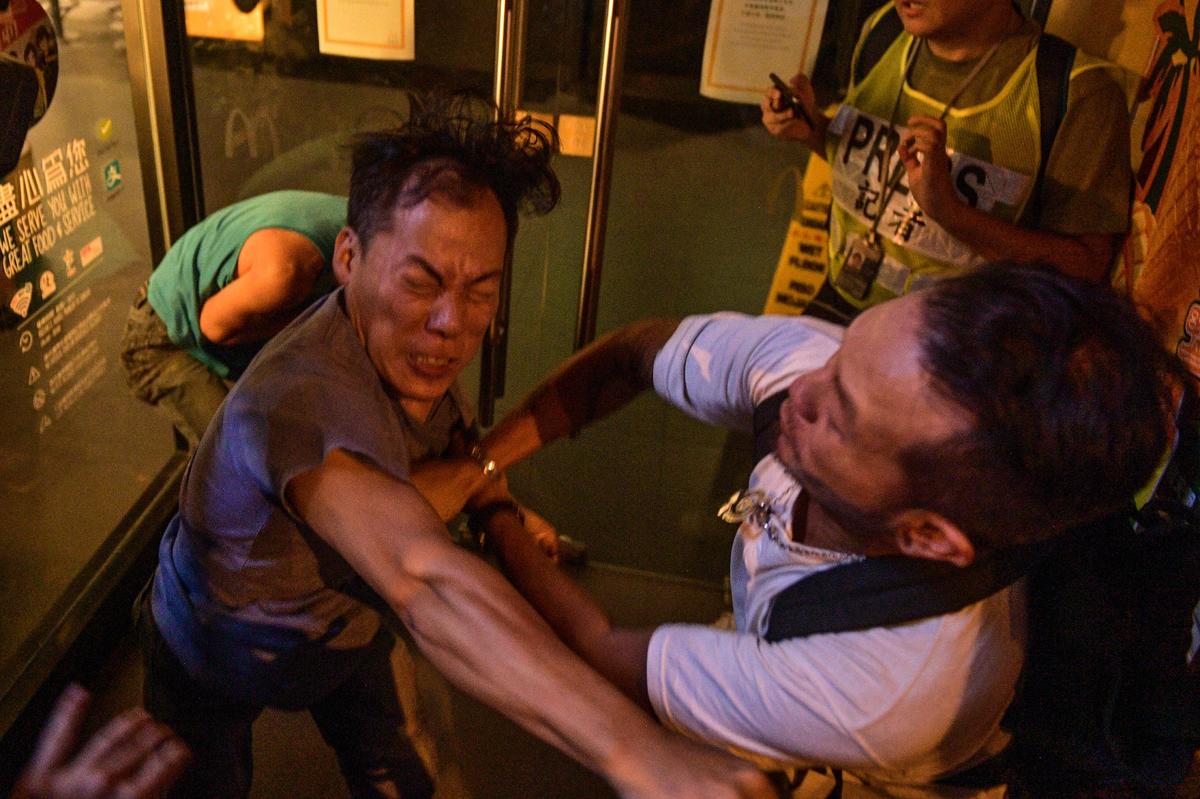 Clashes Break Out on Hong Kong Streets After Mass Protest Defying Police Ban
