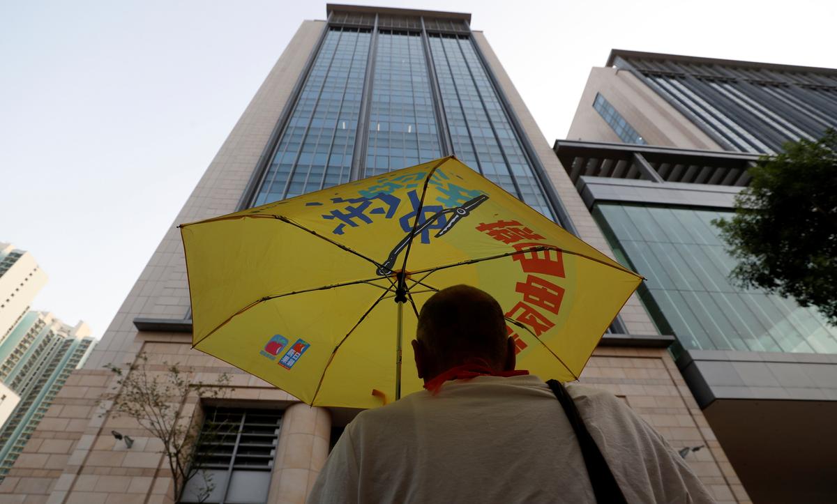 Dozens of Hong Kong Protesters Appear in Court on Rioting Charges