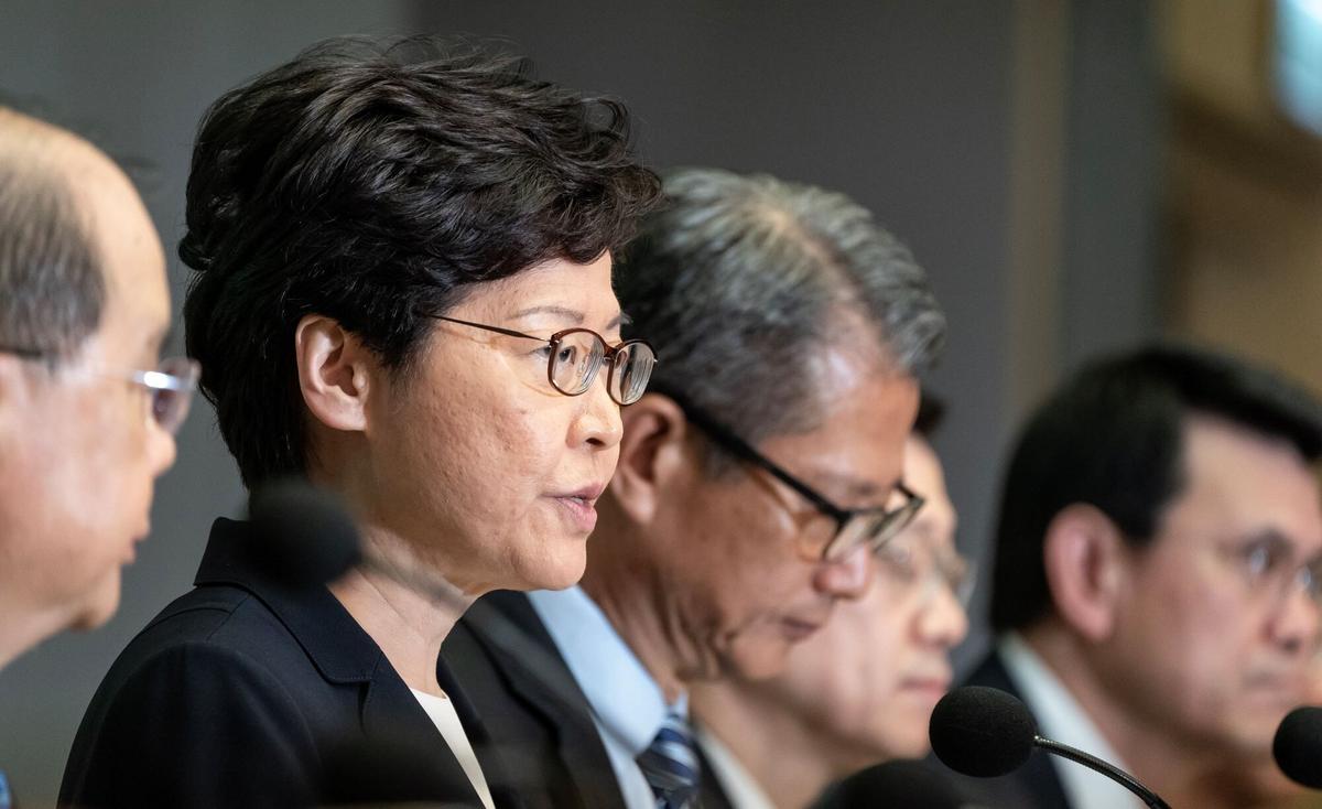 Hong Kong Leader Carrie Lam Invokes Emergency Law to Ban Masks Amid Enduring Protests