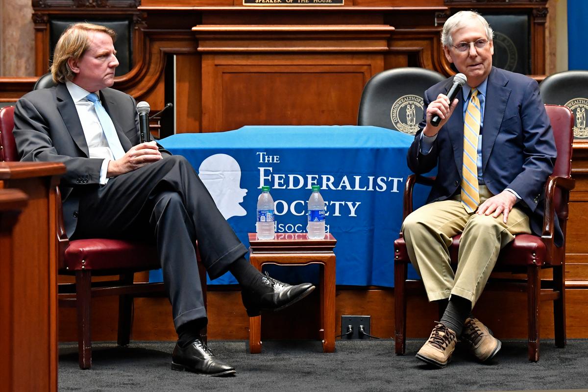 McConnell Largely Avoids Impeachment Talk While Back Home