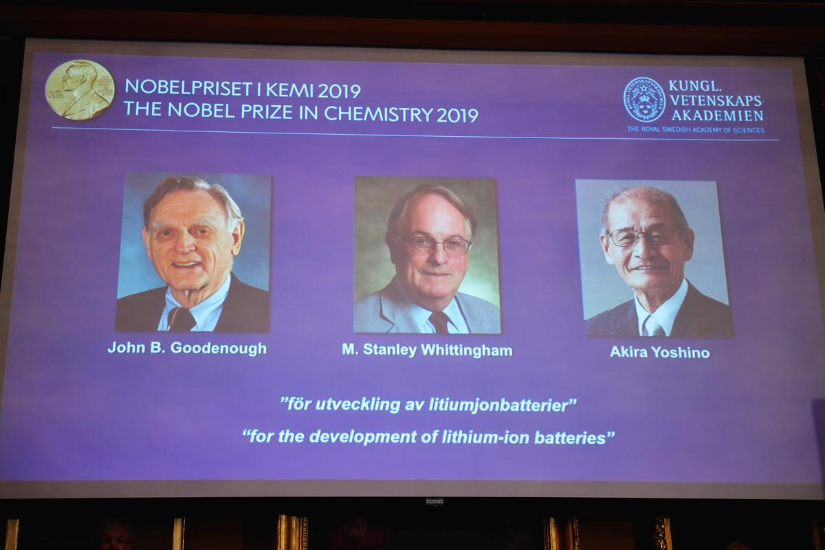 Battery Pioneers Who Made Mobile Revolution Possible Win Nobel Chemistry Prize