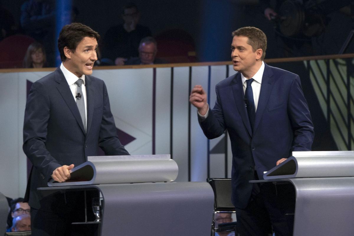 Trudeau Plays Defence in Maritimes While Scheer Fights for Seats in Quebec