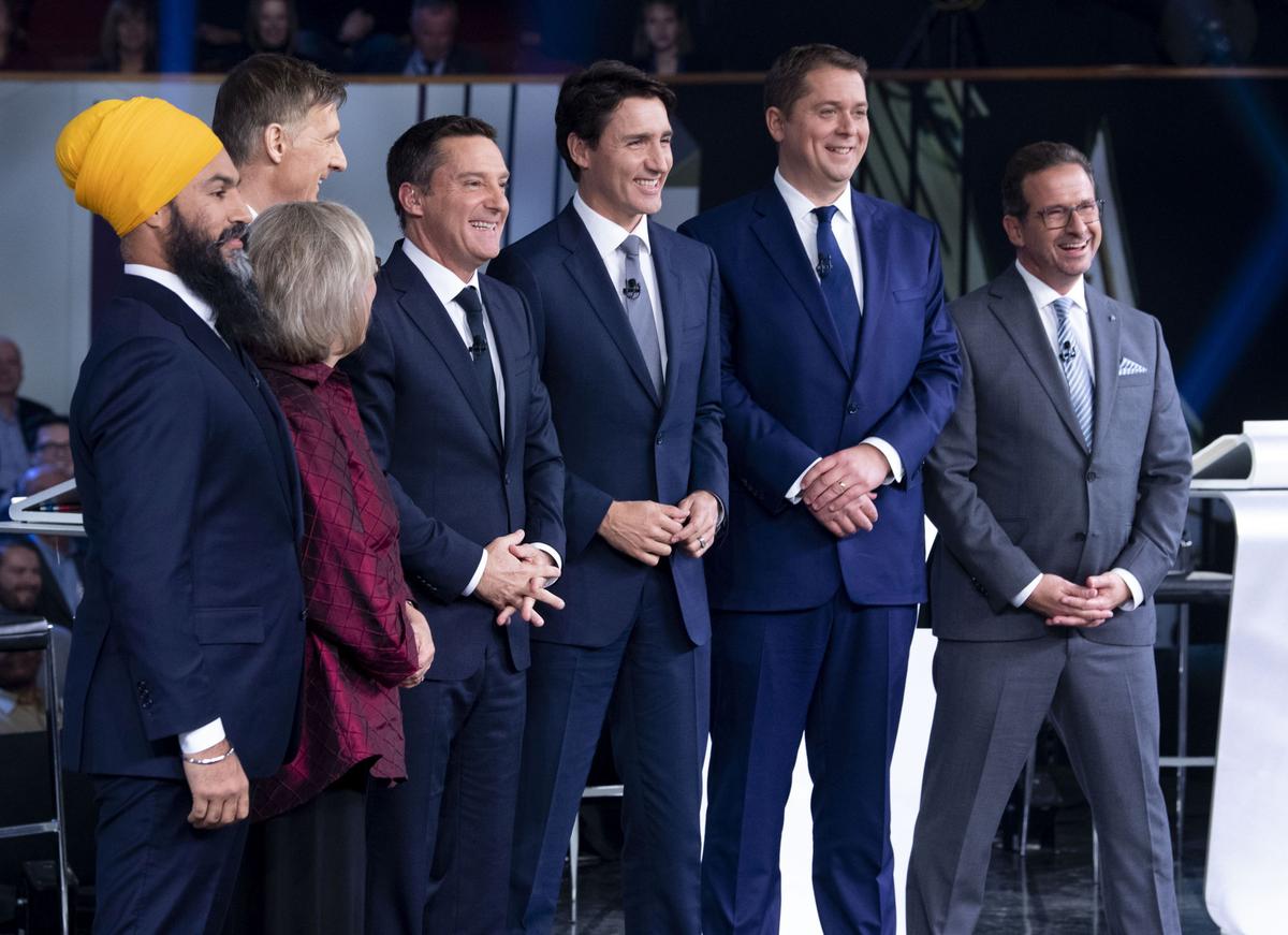 Scheer, Trudeau, Singh Haggle Over Potential Minority Government Outcome