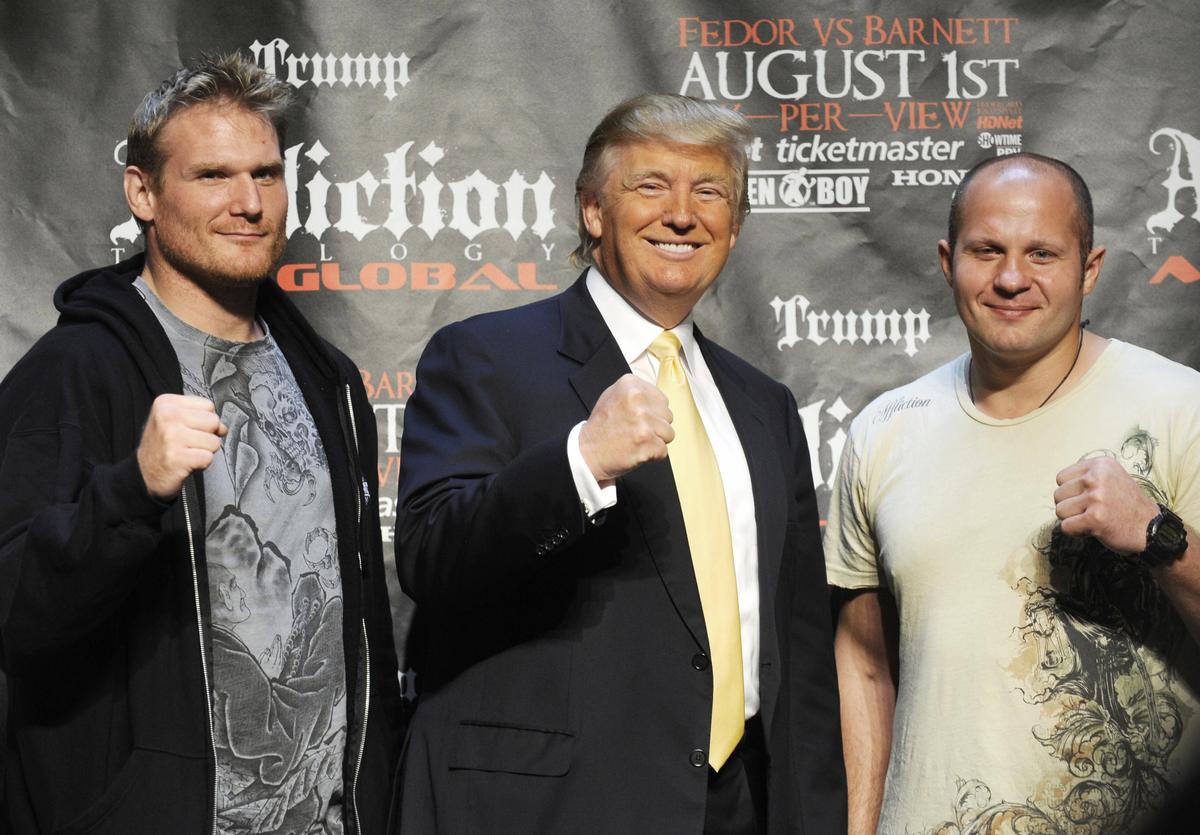 Trump Could Attend UFC Fight in New York