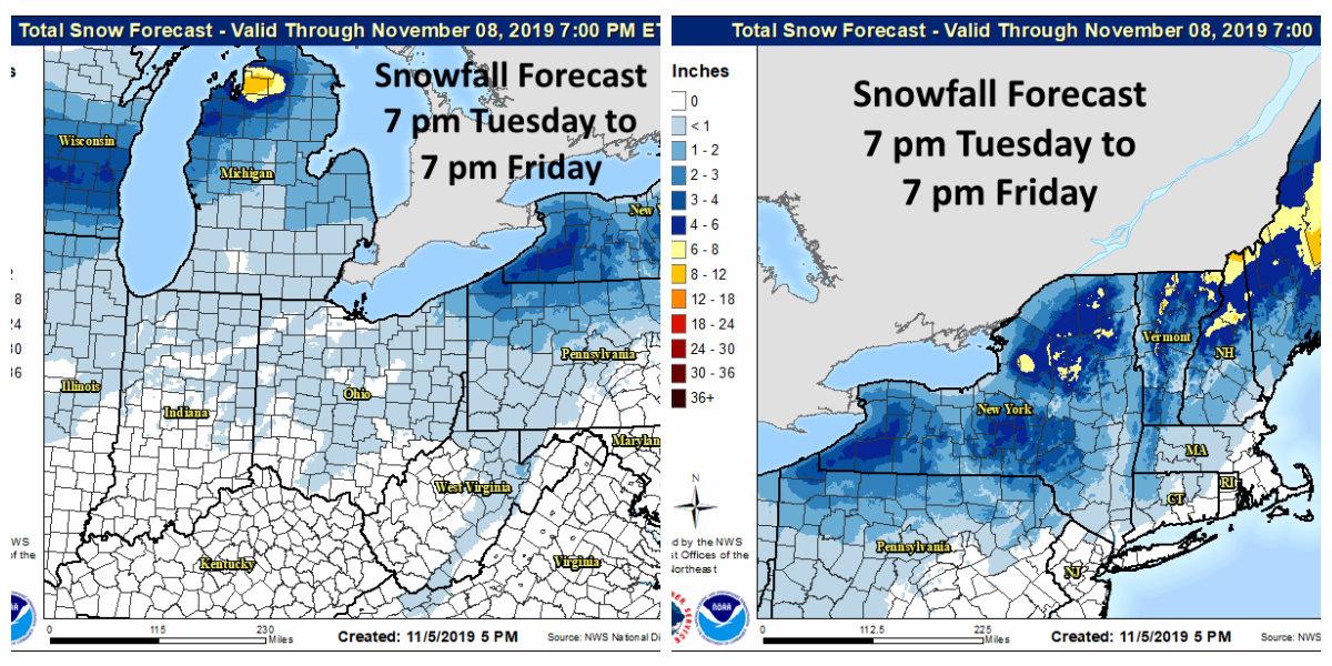 Arctic Blast to Bring ‘Major Cold Air’ to Midwest, Northeast: Forecasters