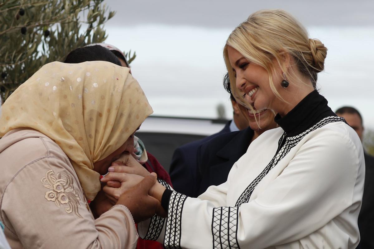 Ivanka Trump Meets With Female Landowners on Morocco Trip