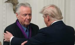 Actor Jon Voight Supports Trump in Video Message, Condemns Government's 'Disgusting Scheme'