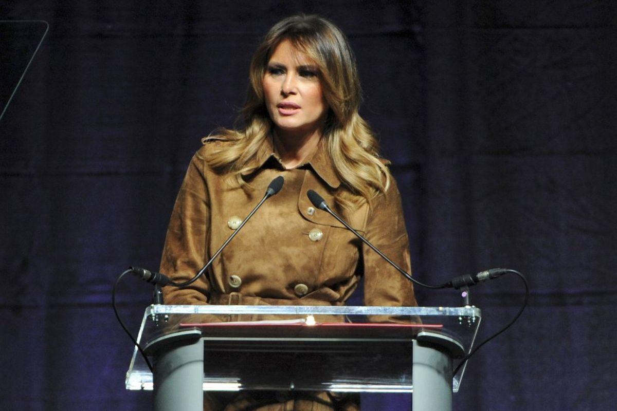 ‘We Live in a Democracy’: Melania Trump Speaks Out After Students Boo Her