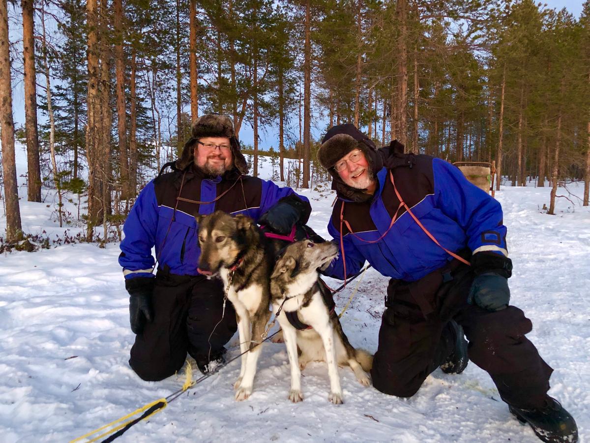 Father and Son in Sweden