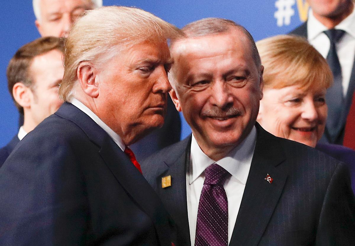 Trump Meets With Erdogan, Praises Turkey for Protecting Baltic States, Poland