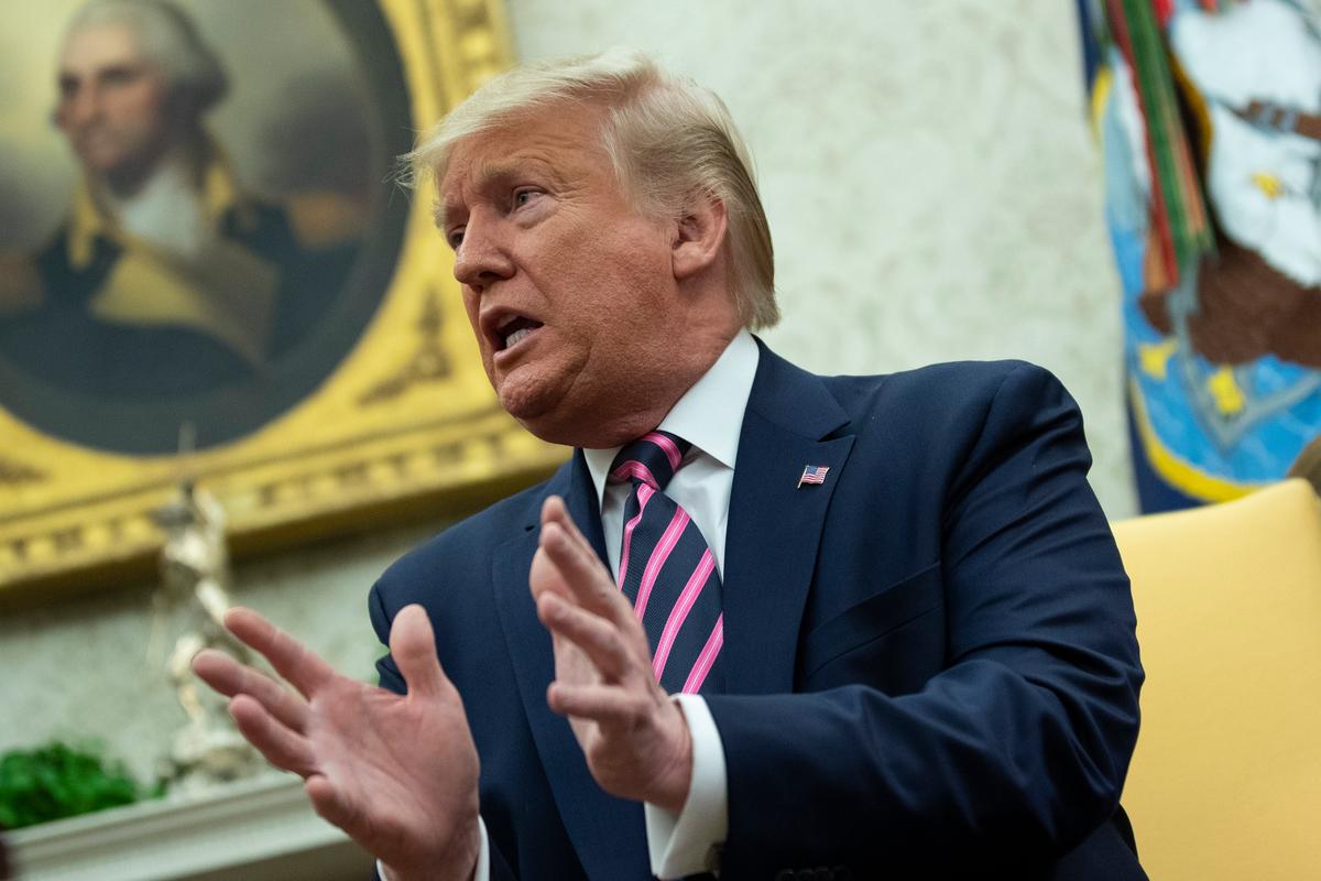 Trump Says He ‘Wouldn’t Mind’ a Long Impeachment Trial