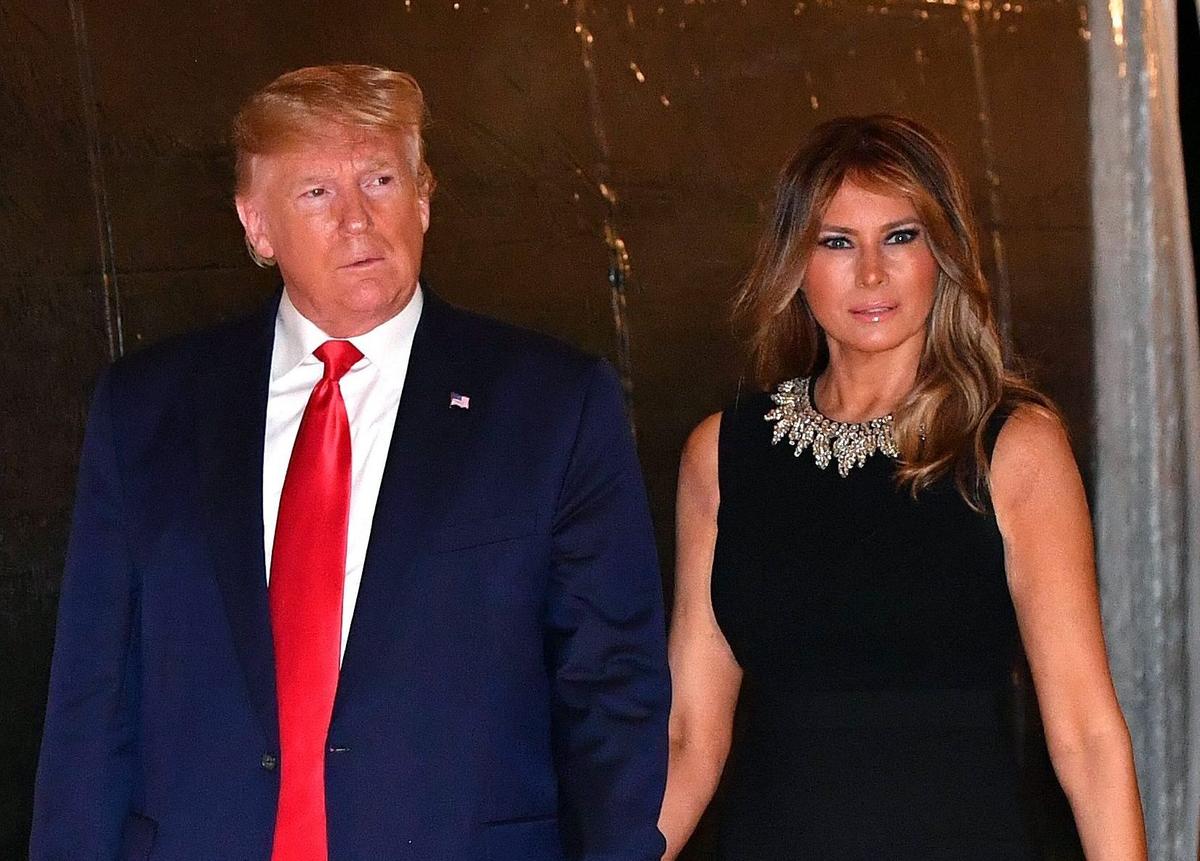 Trumps Attend Music-Filled Church Service on Christmas Eve