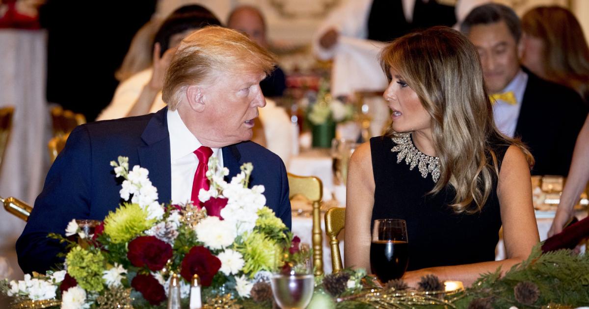 Trump Gets Melania a ‘Beautiful Card’ for Christmas, ‘Still Working’ on a Present