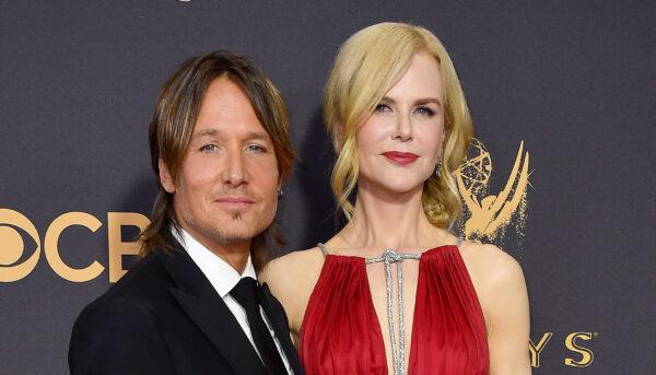 Nicole Kidman with her husband, Keith Urban, on Jan. 10, 2020. (Frazer Harrison/Getty Images)