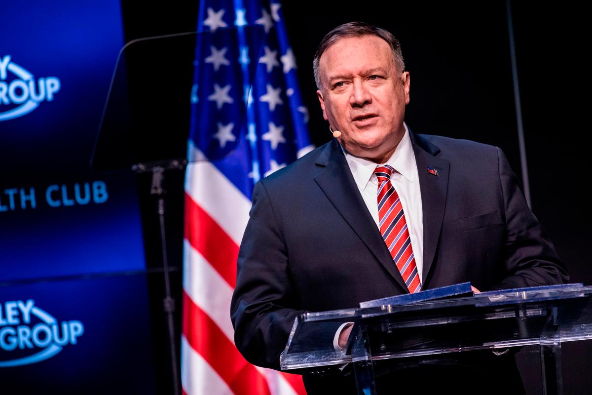 Pompeo Warns US Tech Companies Against Aiding Chinese Regime’s ‘Orwellian Surveillance State’