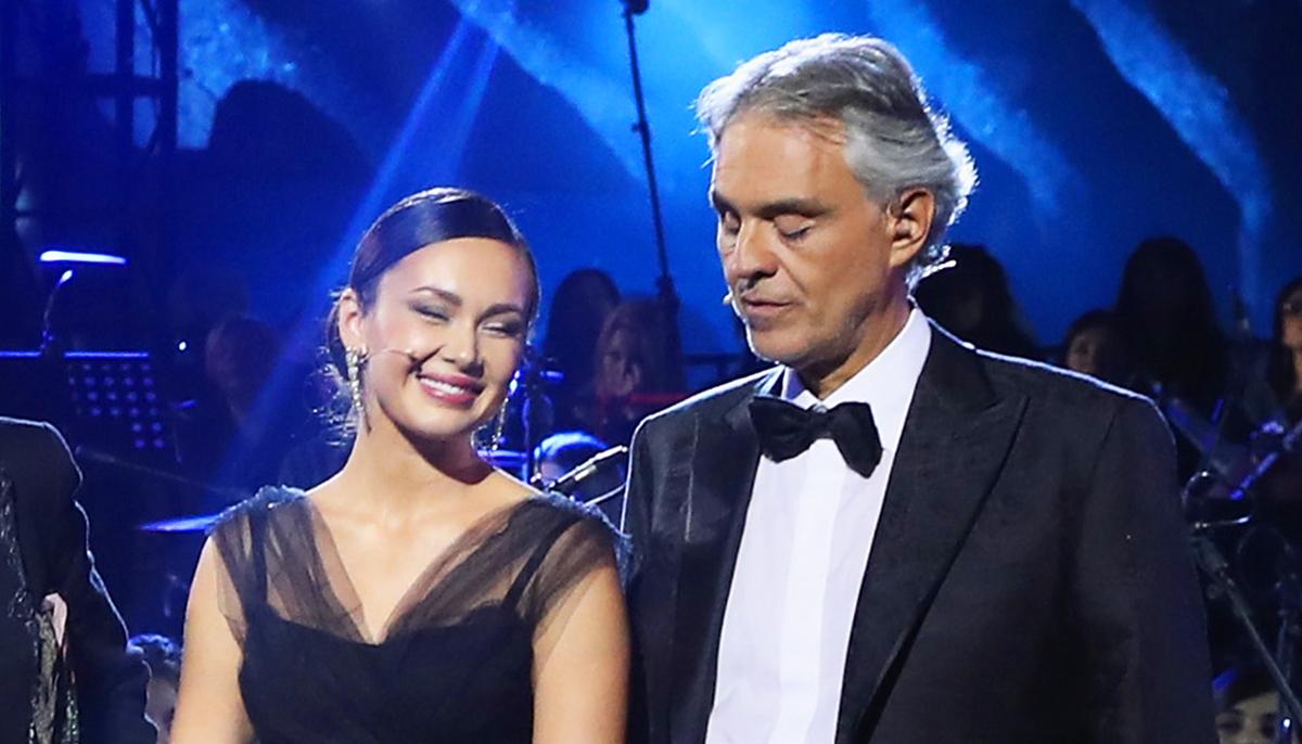 Watch Andrea Bocelli and Russian Opera Star Aida Garifullina Sing ‘Ave Maria’ in Gothic Church