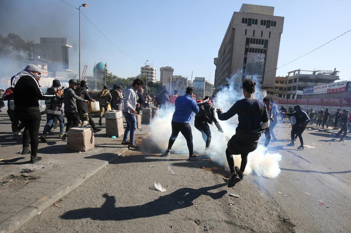 Rockets Strike US Embassy in Baghdad as Protests Continue