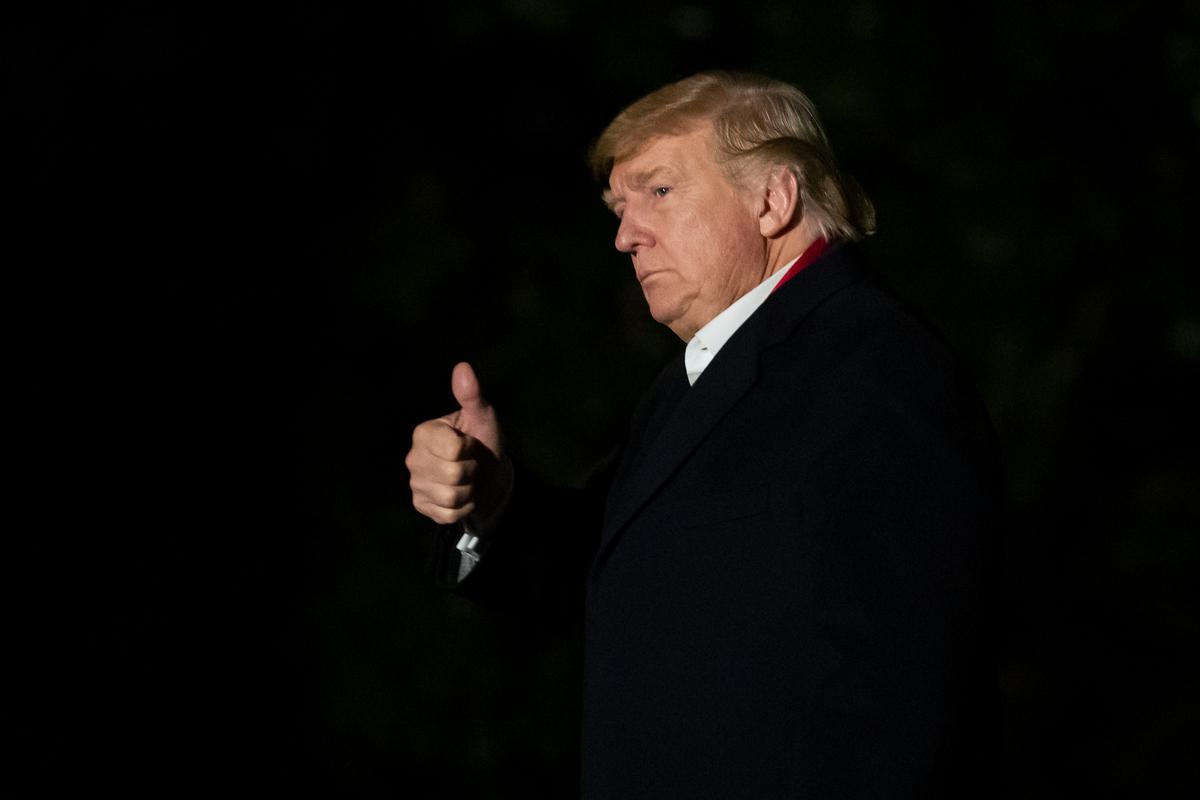 Trump Confident Some Democrats Will Vote to Acquit in Impeachment Trial