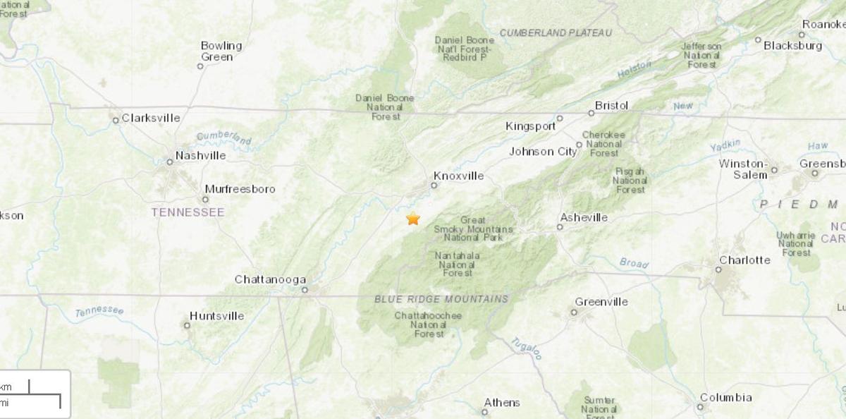 5 Small Earthquakes Hit Tennessee-North Carolina Border in Several Hours: USGS