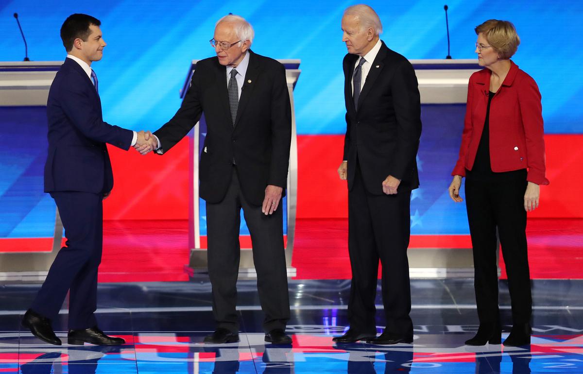 Democratic Candidates Spar Ahead of Nevada Caucus