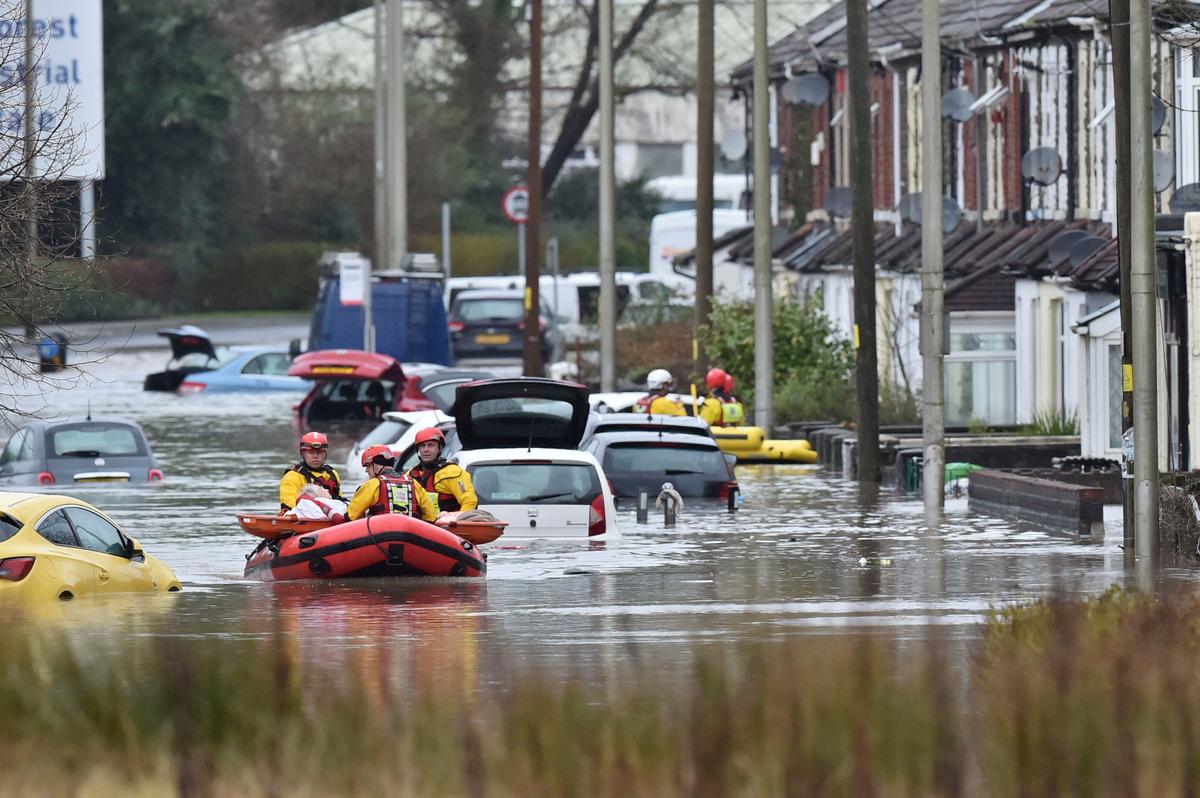 Red Flood Warning Issued for Wales as Storm Dennis Rips Across UK