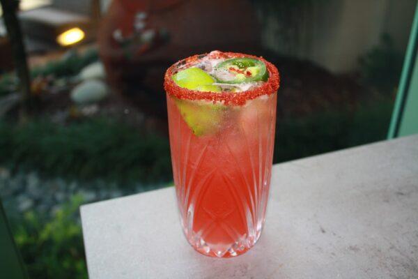 The Dragon Margarita. (Courtesy of Casa Sensei)