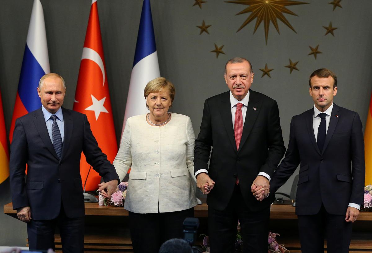 Erdogan Says to Meet Putin, Merkel, Macron on March 5 Over Idlib