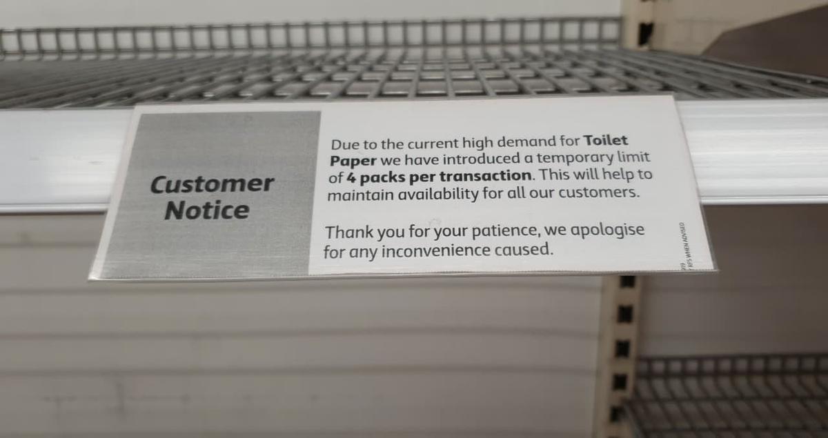 Women Charged After Fight Over Toilet Paper in Australia