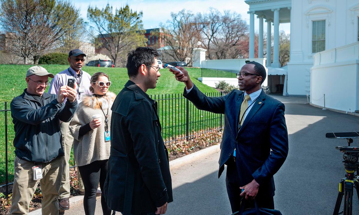 White House Starts Temperature Checks for People Around Trump, Pence