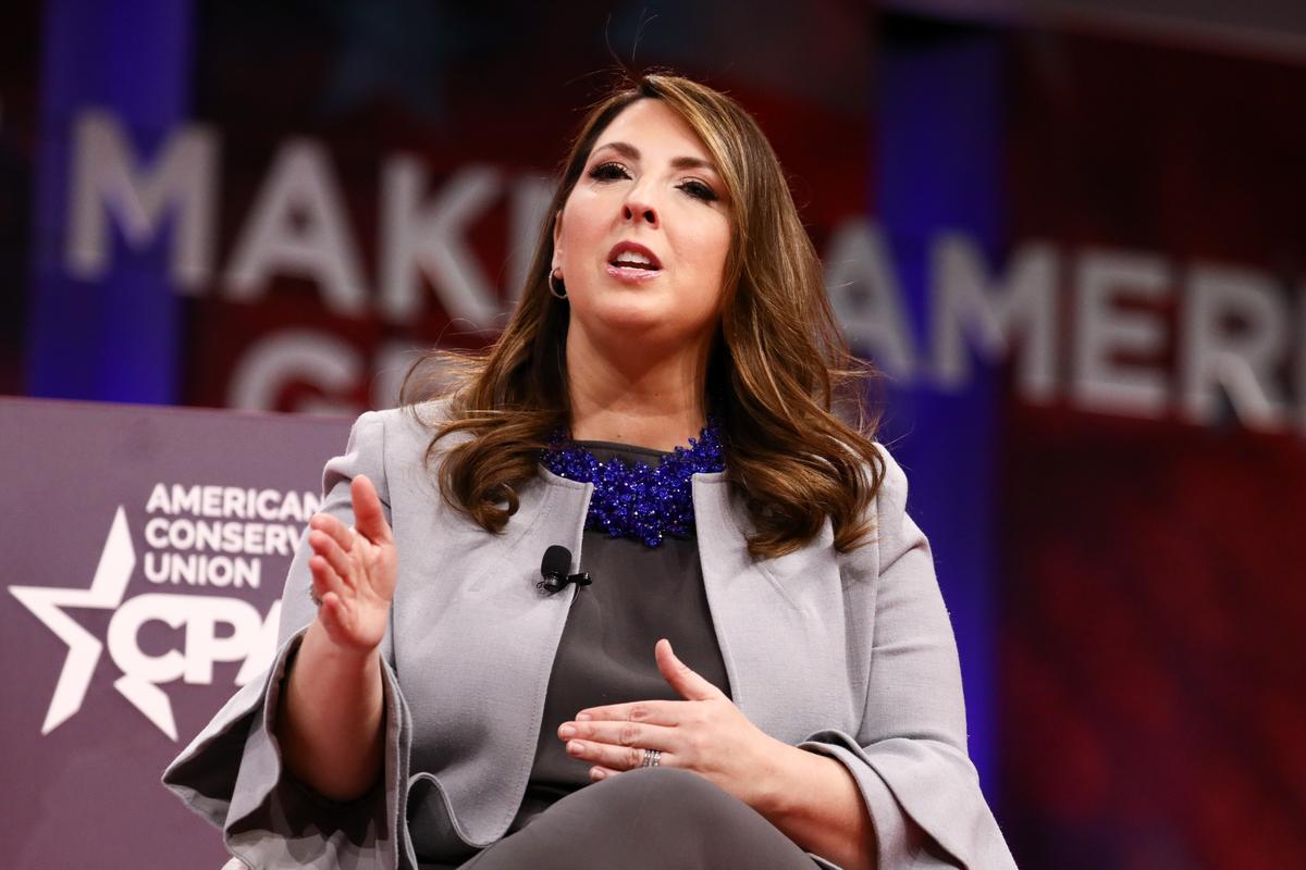 RNC Chairwoman Ronna McDaniel Tests Negative for CCP Virus