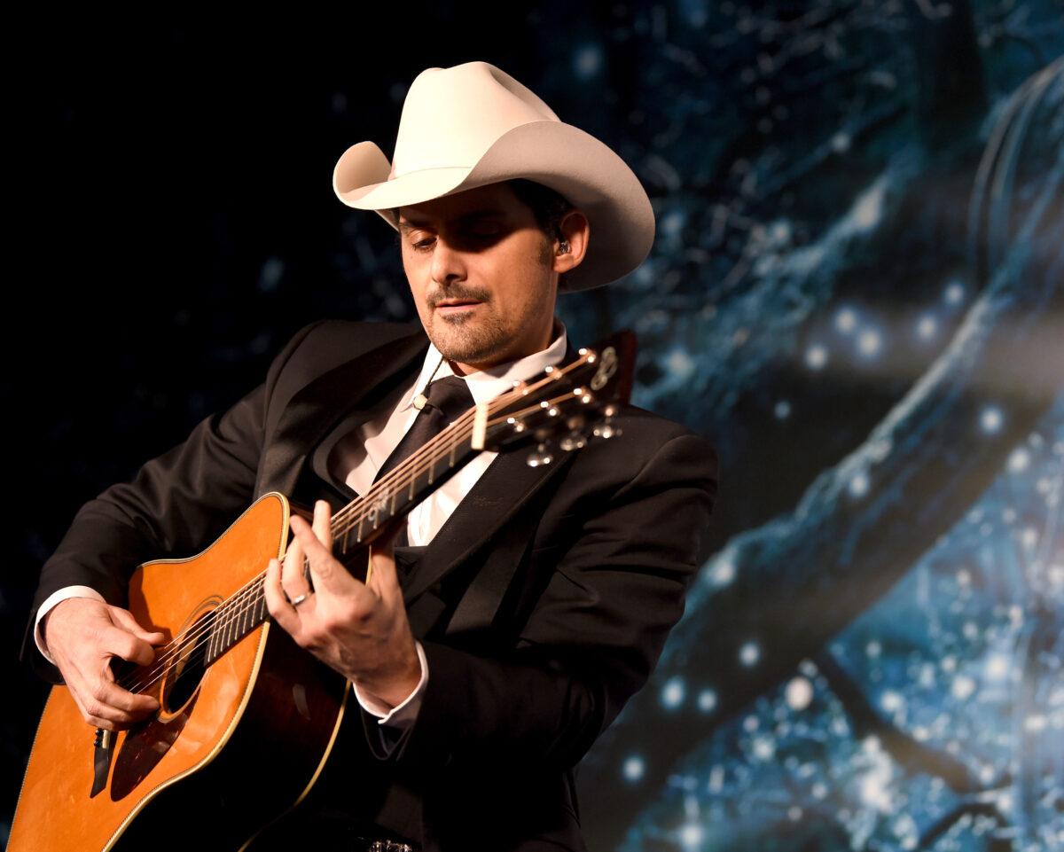 Brad Paisley performs at the 2nd Annual UNICEF Gala in Dallas, Texas, on Feb. 1, 2019. (Cooper Neill/Getty Images for UNICEF USA)