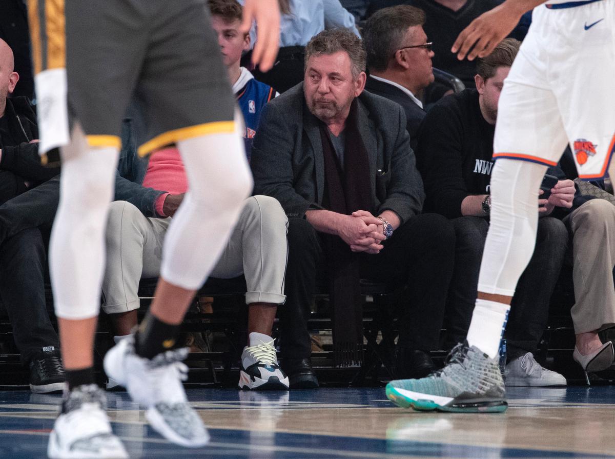 Knicks Owner, MSG Chairman James Dolan Has CCP Virus