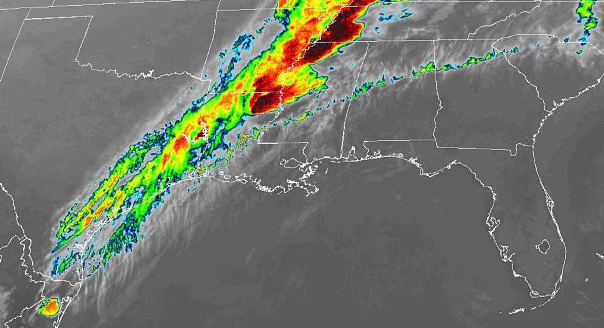Tornado Flattens Buildings in Jonesboro, Arkansas