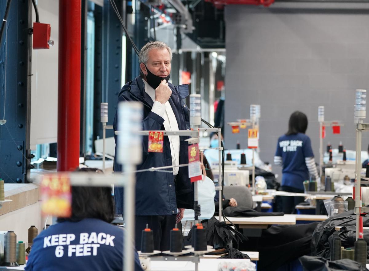 NYC Mayor: Ventilator Need ‘Much Less Than Expected’