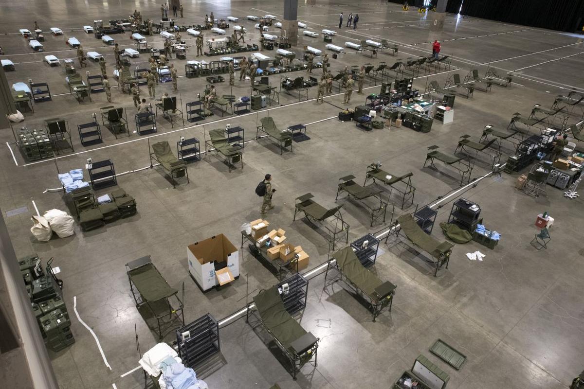 Emergency Field Hospital Dismantled After Treating No CCP Virus Patients