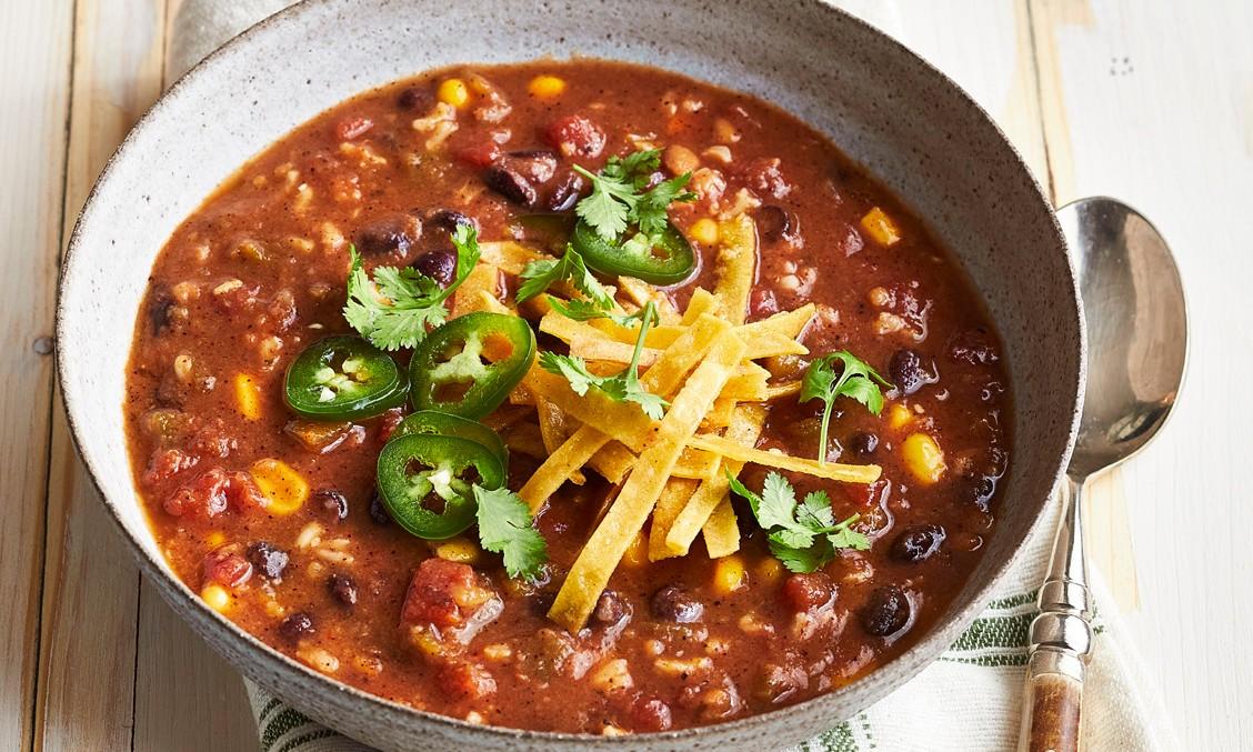 Vegetarian Tortilla Soup