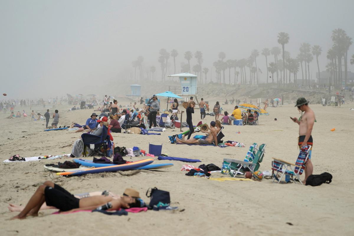 Beach Crowds Lead California to Step up Enforcement of CCP Virus Restrictions