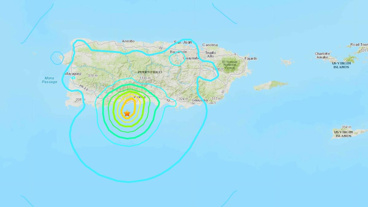 Magnitude 5.5 Earthquake Hits Near Puerto Rico, Damage Reported