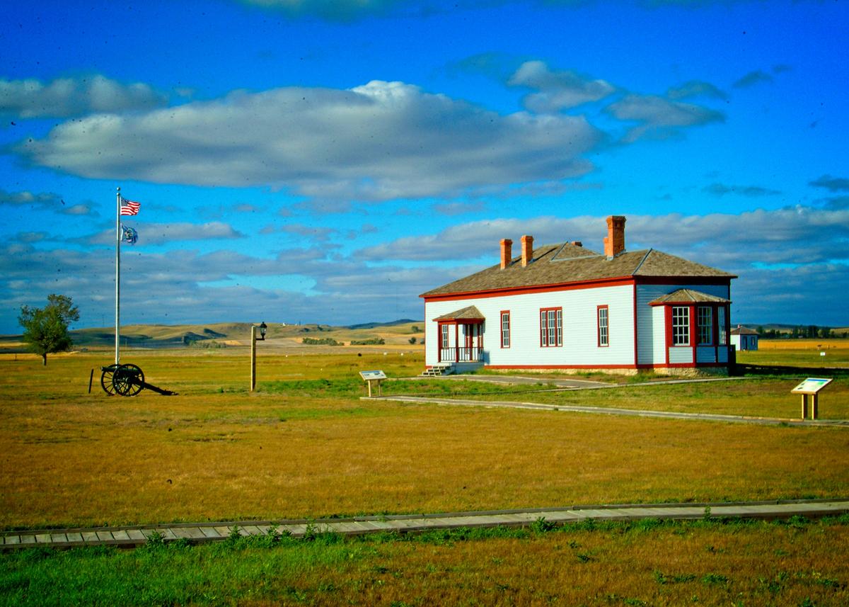 Chief Joseph and Sitting Bull were each once imprisoned at Fort Buford near the Montana border. (Copyright Fred J. Eckert)