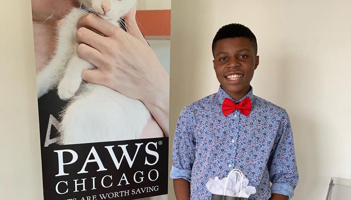 Teen Who Sews Bow Ties to Help Animals Get Adopted Now Makes Masks for Essential Workers