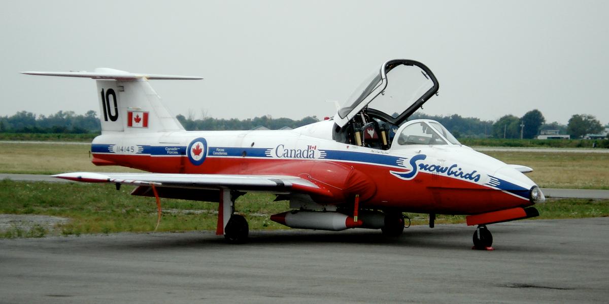 Canadian Forces Snowbird Plane Crashes in BC