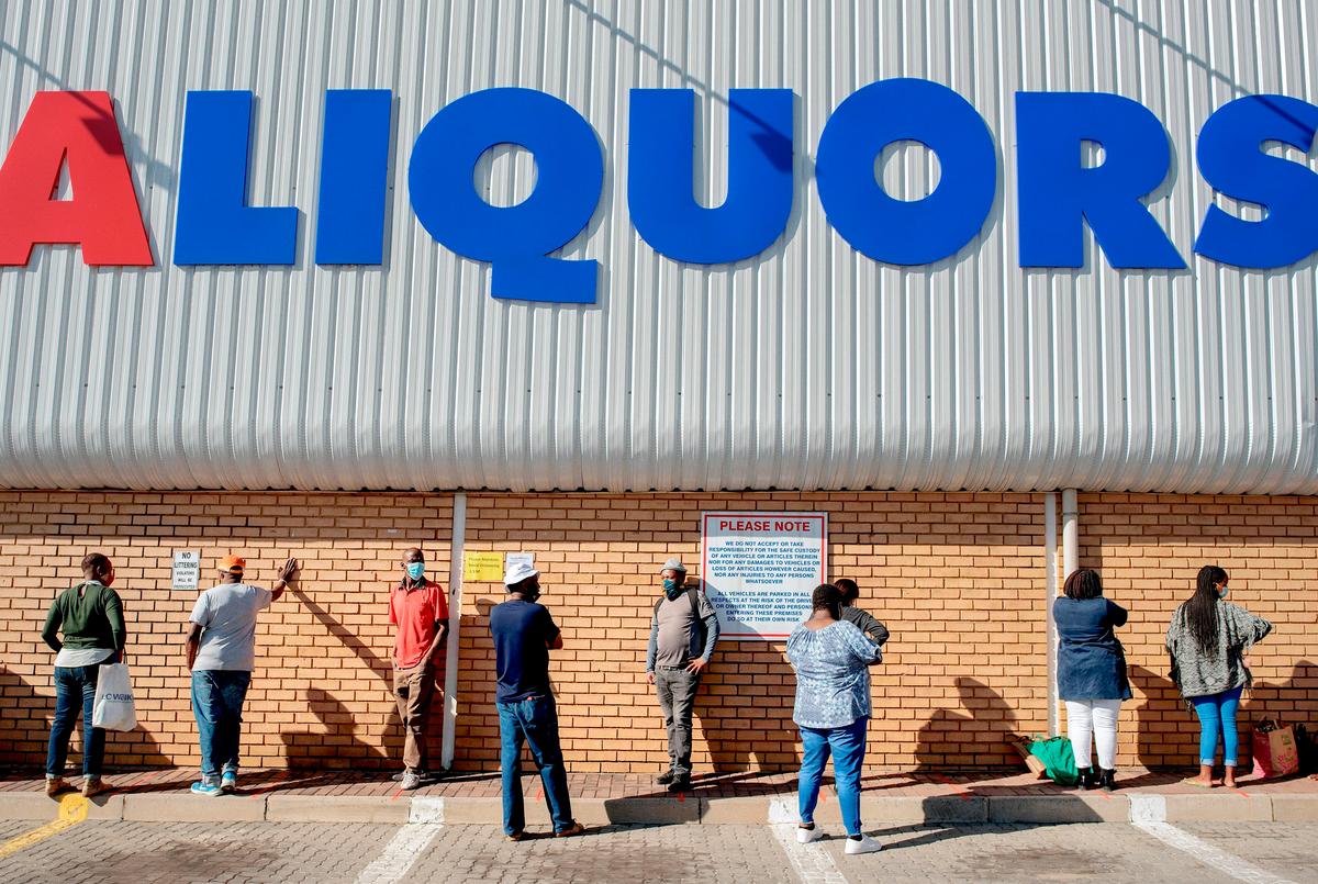 South Africa Eases Restrictions; Liquor Is Sold, School Openings Delayed