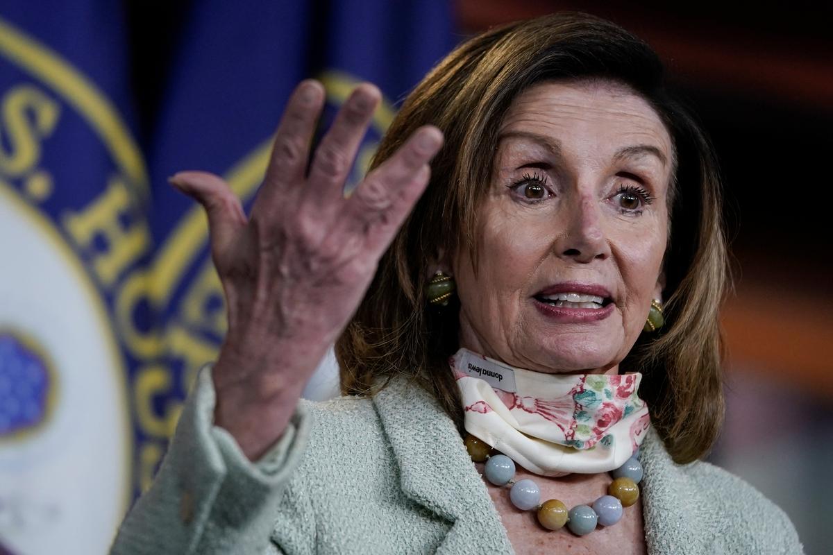 Pelosi Defends Initial COVID-19 Pandemic Response