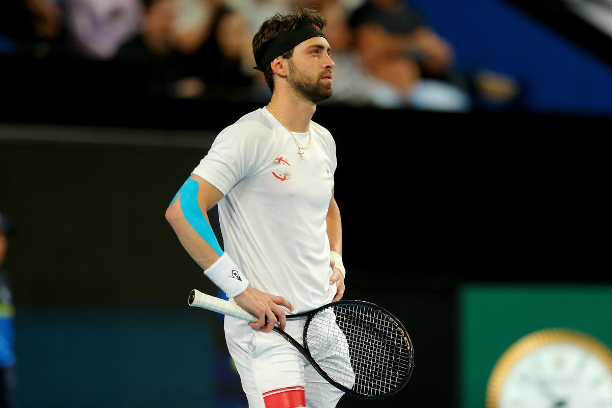 Tennis Star Nikoloz Basilashvili Charged With Assaulting Ex-Wife