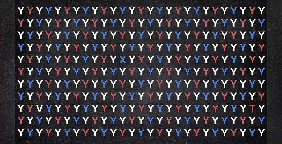 Try This Challenging Letter Puzzle–Can You Spot Odd Letter Out in the Sea of Ys?