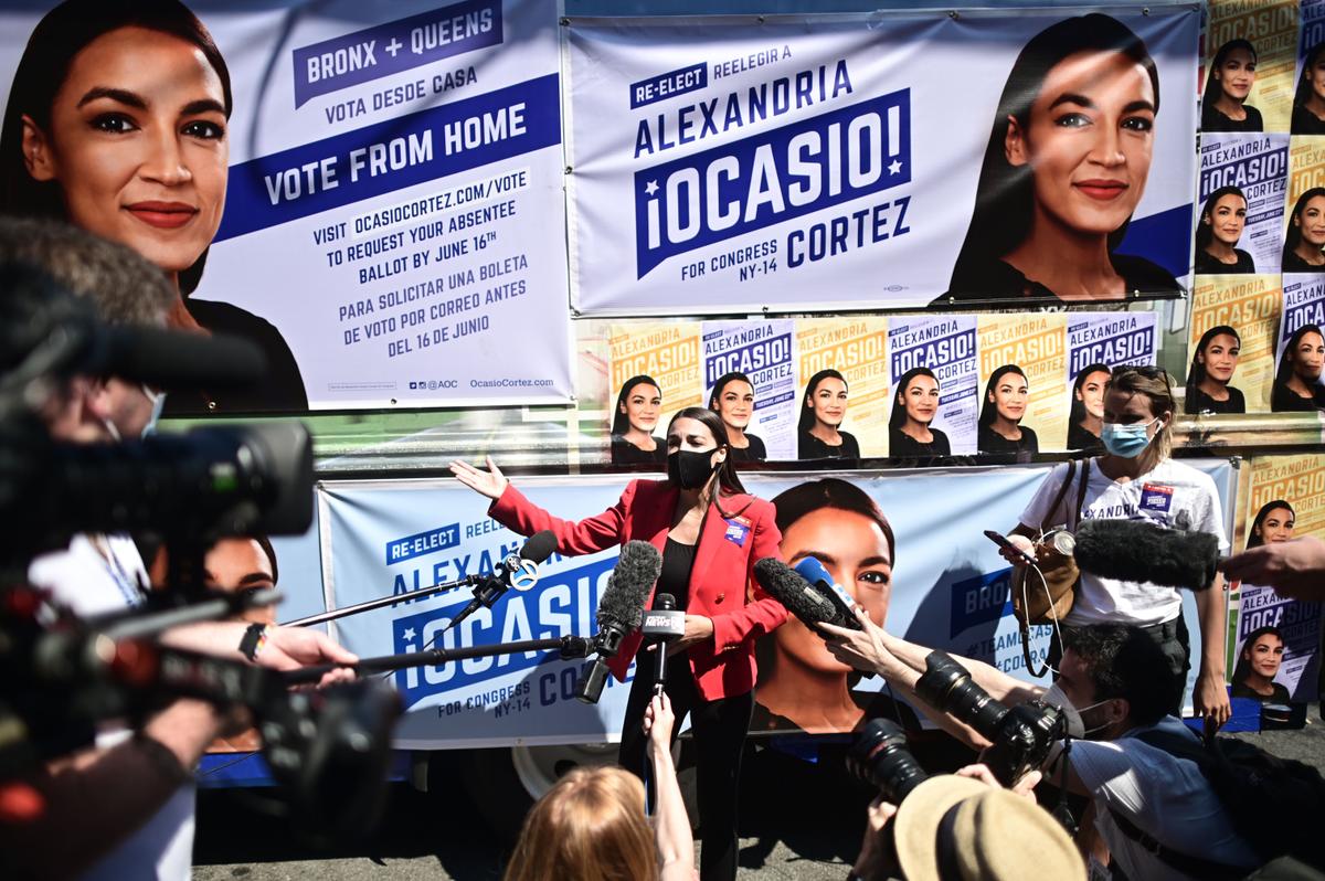 Ocasio-Cortez Wins Democratic Primary Against Challenger Caruso-Cabrera