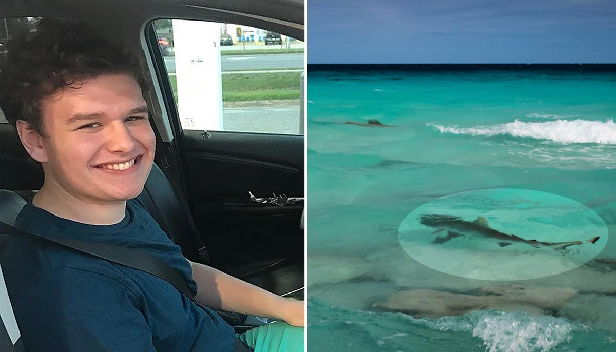 16-Year-Old Boy Fights Off Shark That Latched Onto His Thigh While Swimming in North Carolina