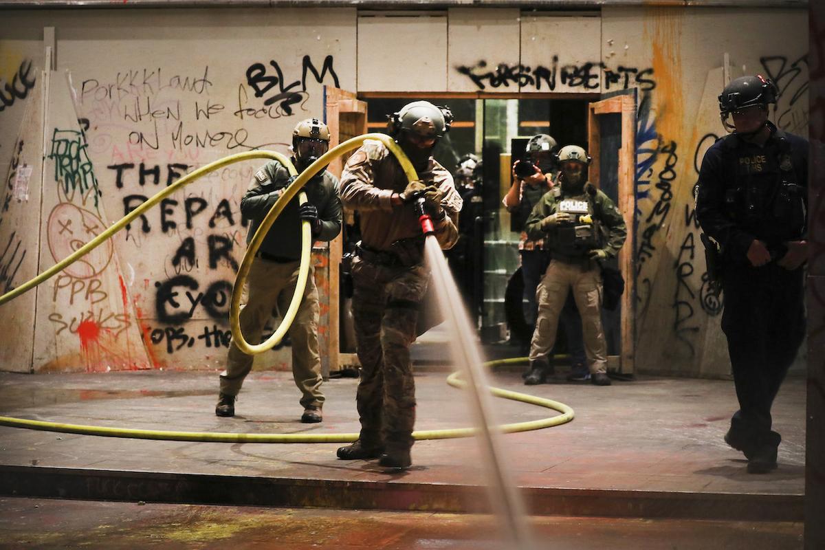 Portland Man Charged for Tossing Bomb at Courthouse During BLM Protest