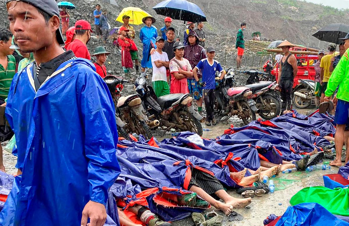 Landslide at Burma Jade Mine Kills at Least 162 People