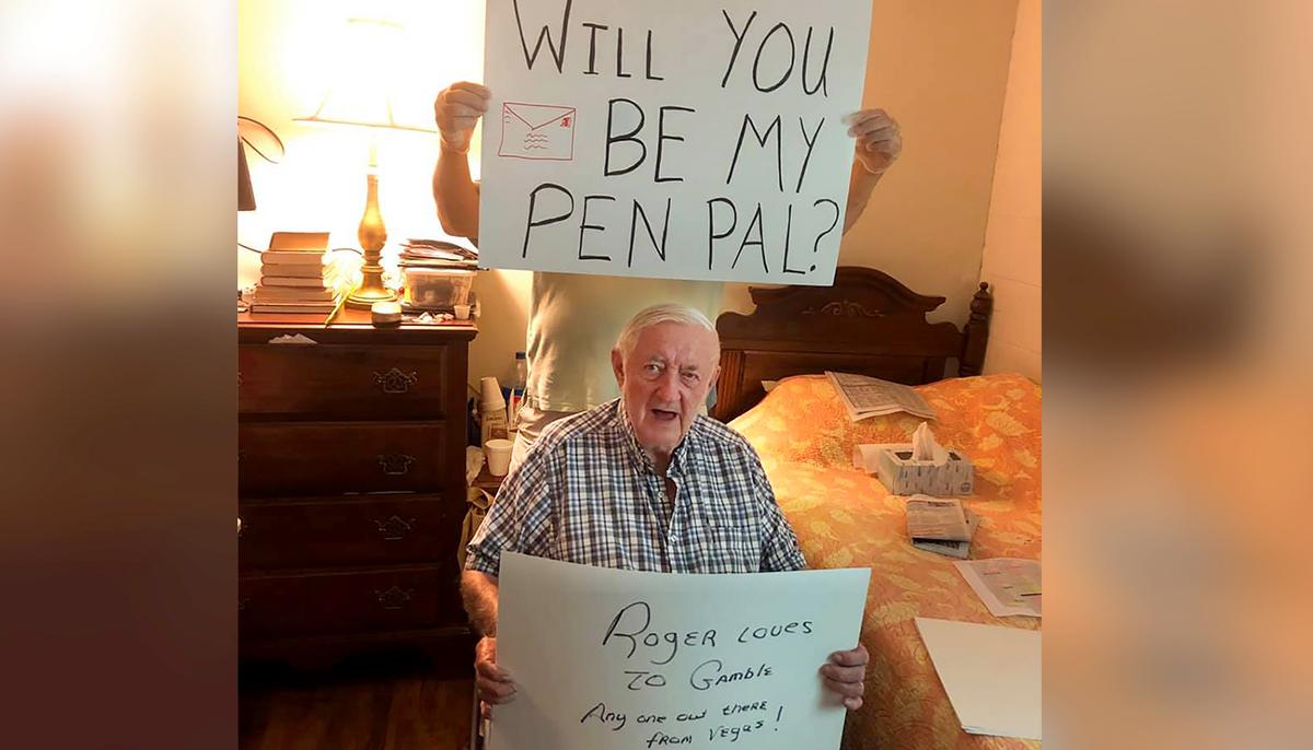 Senior Residents at Assisted-Living Community Look for Pen Pals Amid Isolation